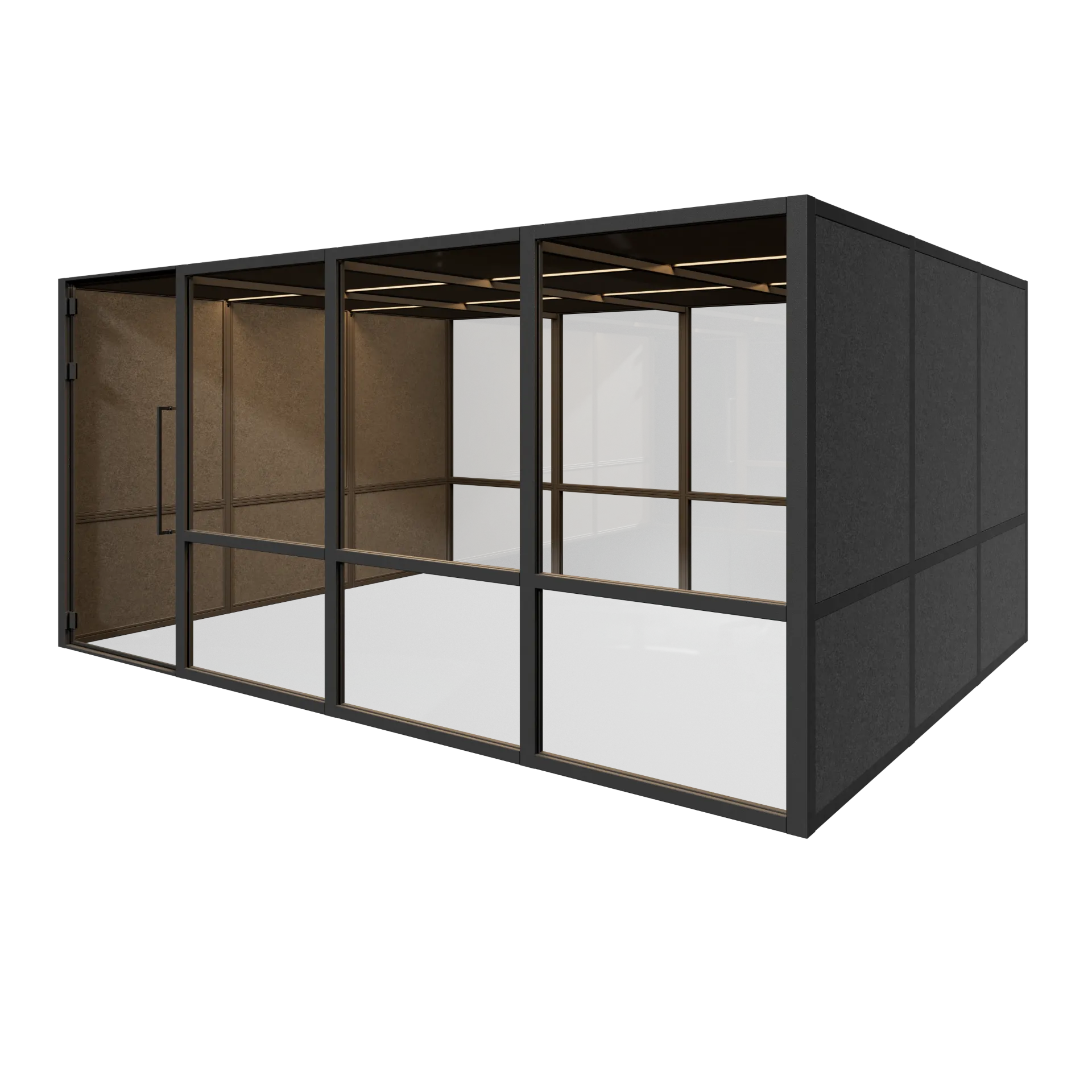BOW Twelve, beidseitig geschlossen, schwarz/anthrazit, generalüberholt, Version 2.0